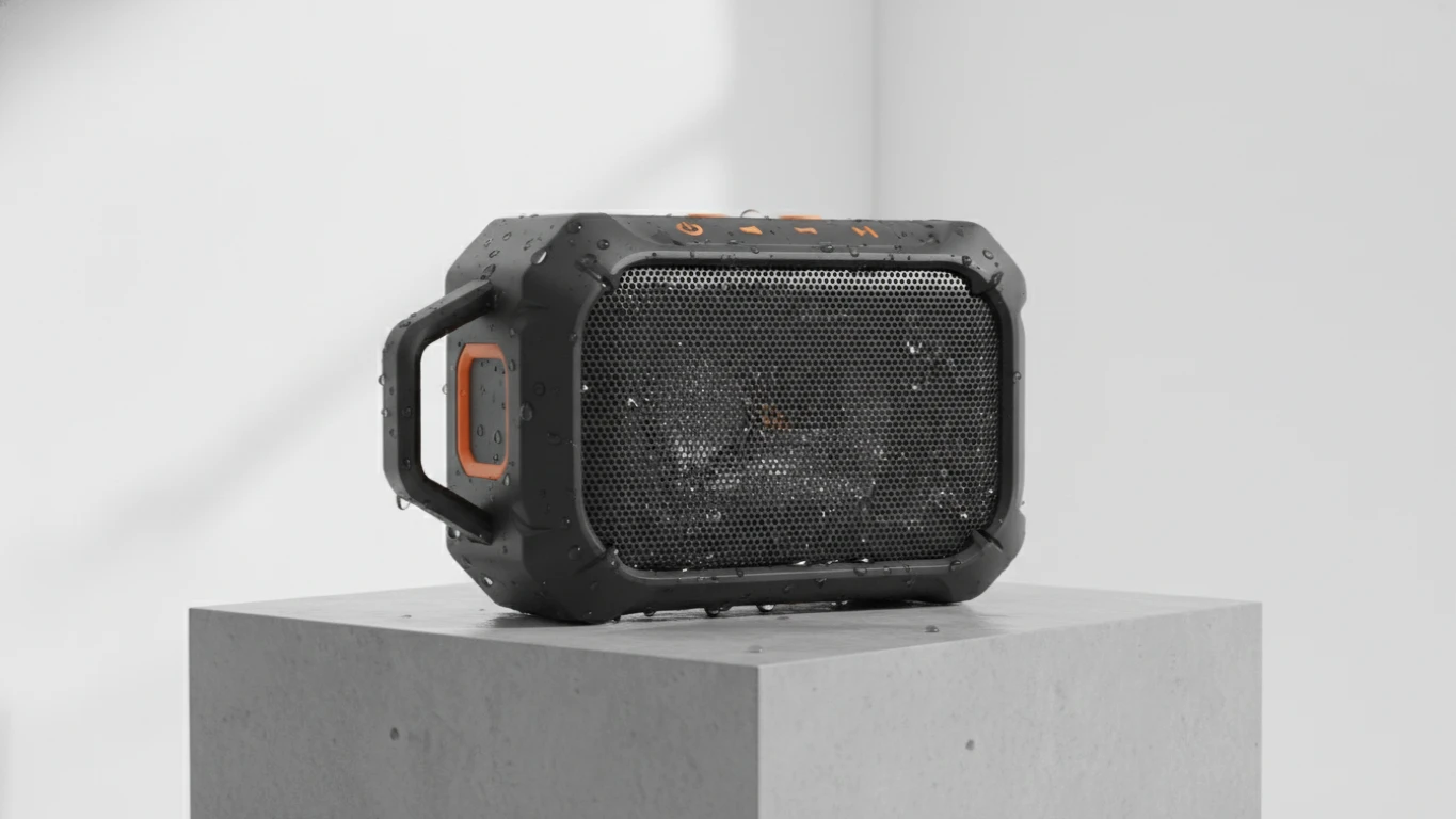 Caixa de Som Bluetooth à Prova d'Água