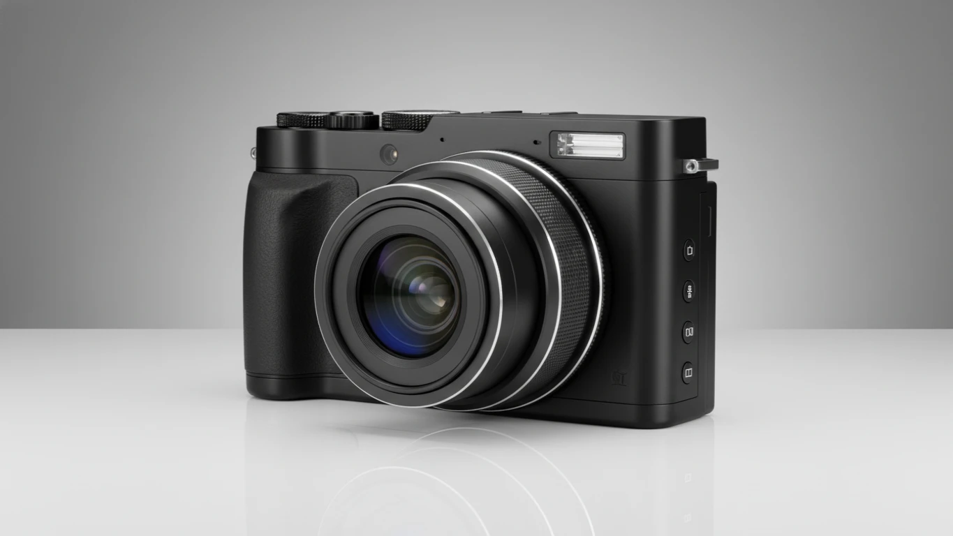 Câmera Digital Compacta de Alta Resolução