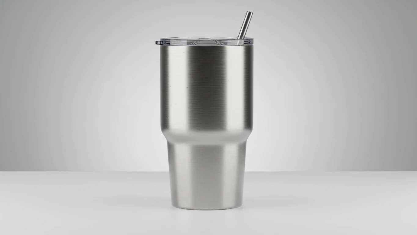 Caneca Térmica Inoxidável com Tampa