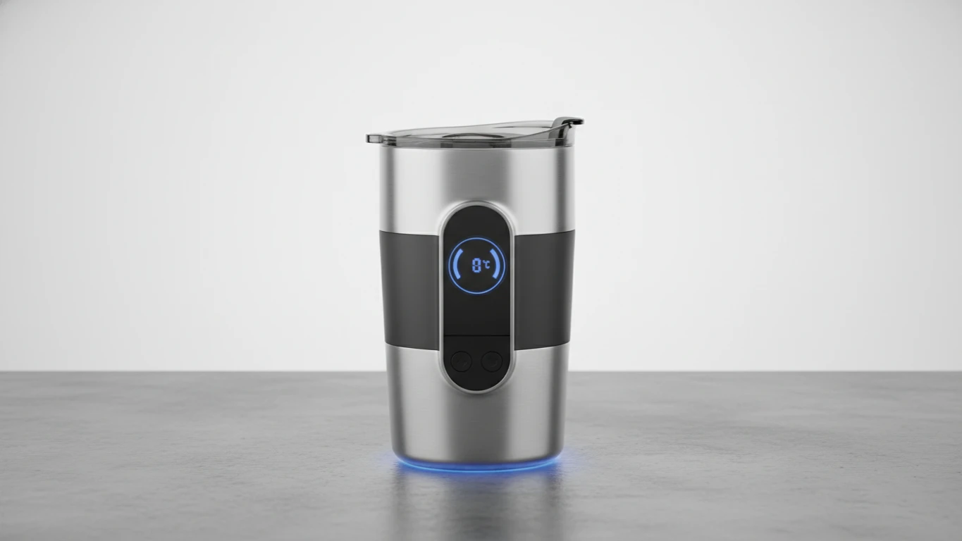 Caneca Térmica Inteligente com Controle de Temperatura