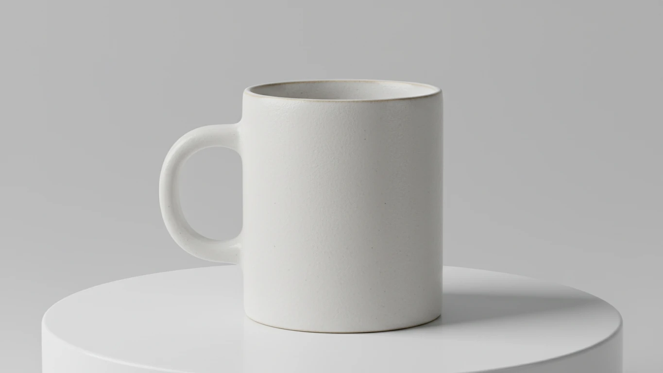 Caneca de Cerâmica Minimalista