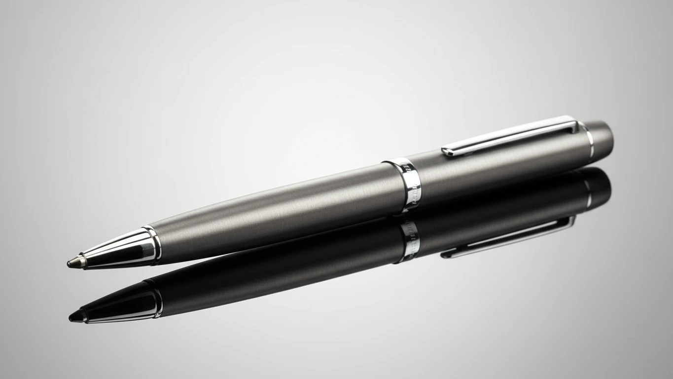 Caneta Rollerball de Metal Premium