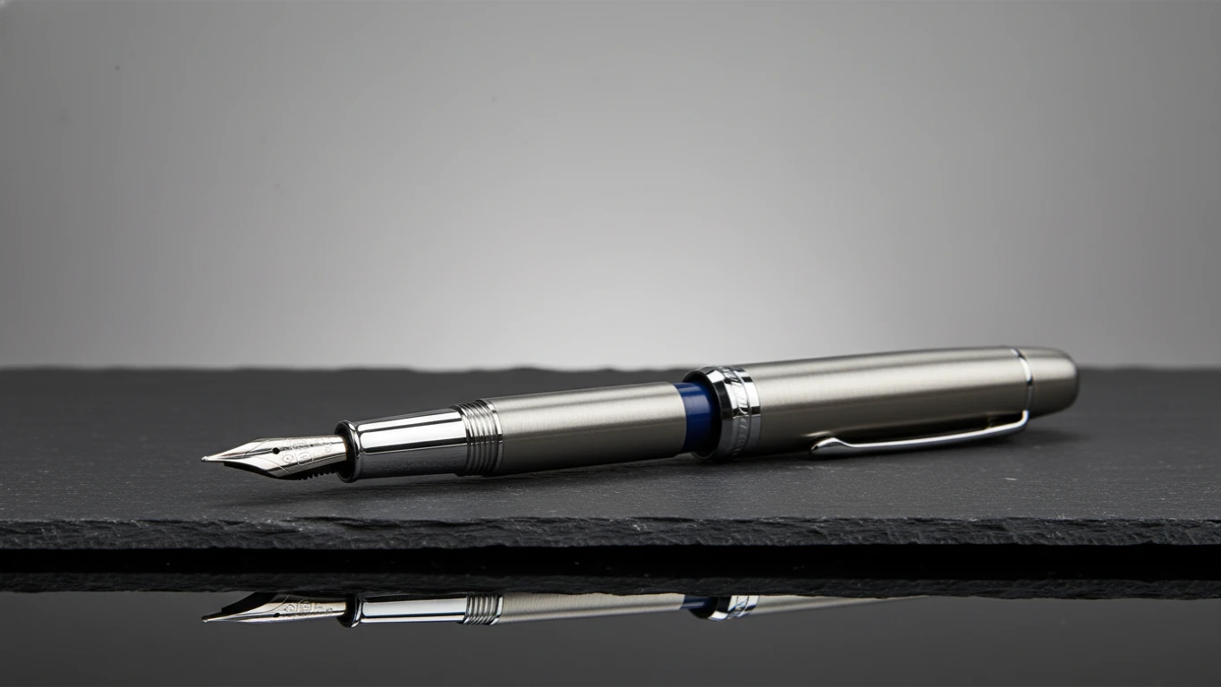 Caneta Tinteiro Profissional de Metal