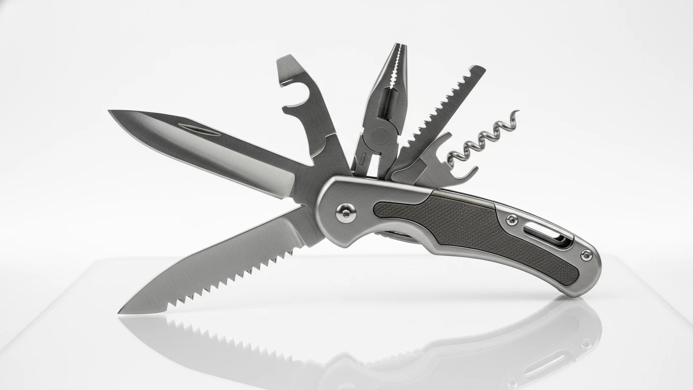 Canivete Multifuncional de Aço