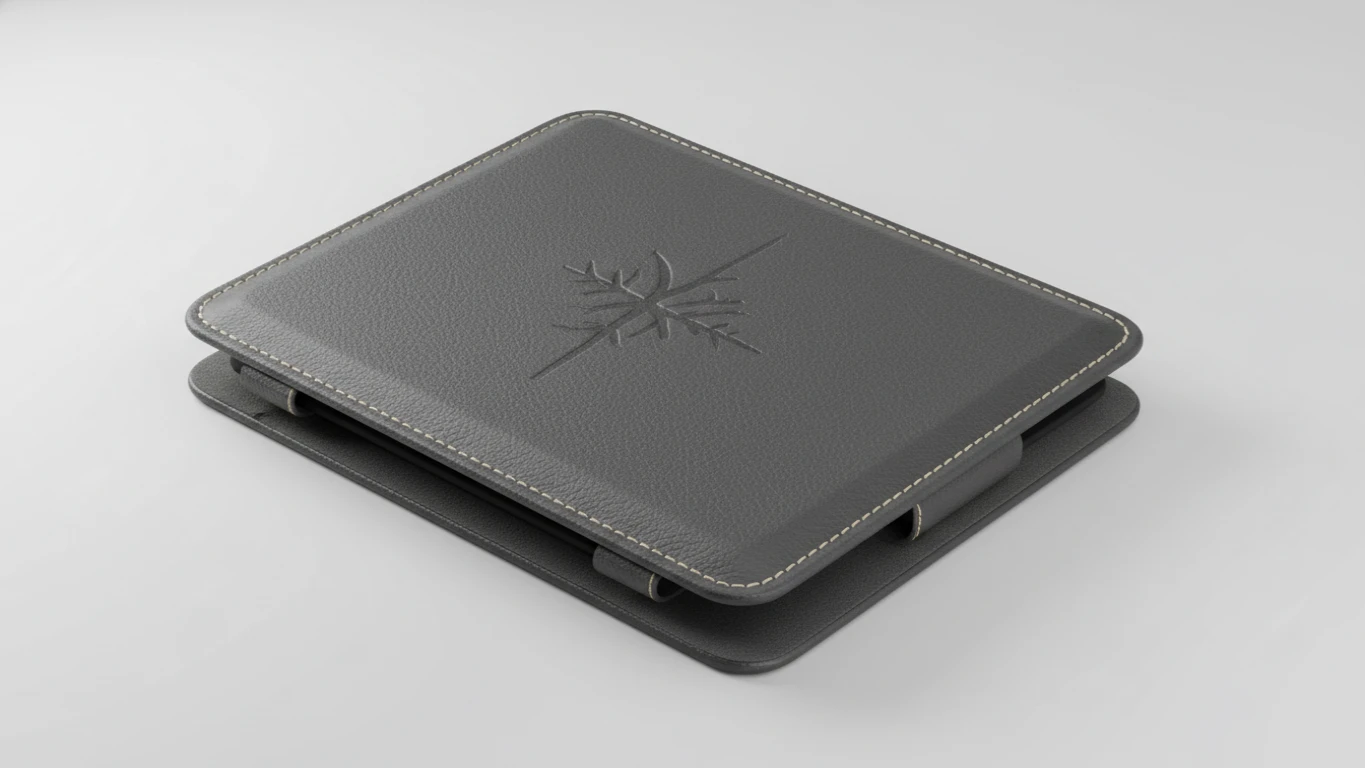 Capa de Couro Sintético para E-reader