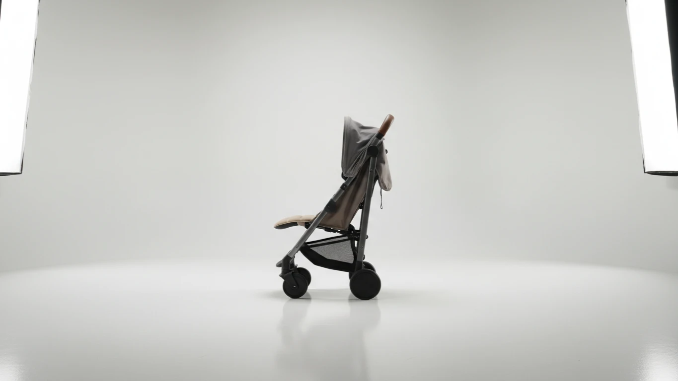 Carrinho de Bebê Leve e Compacto