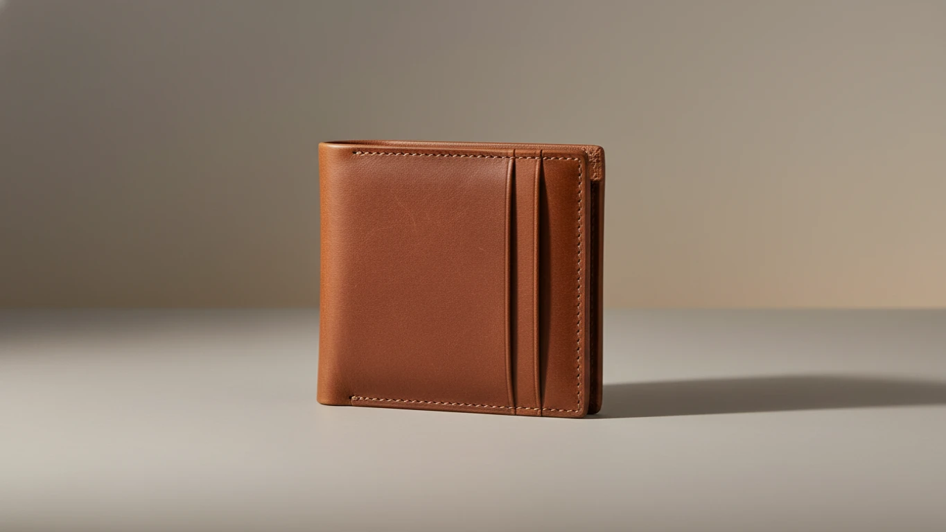 Carteira de Couro Legítimo Slim