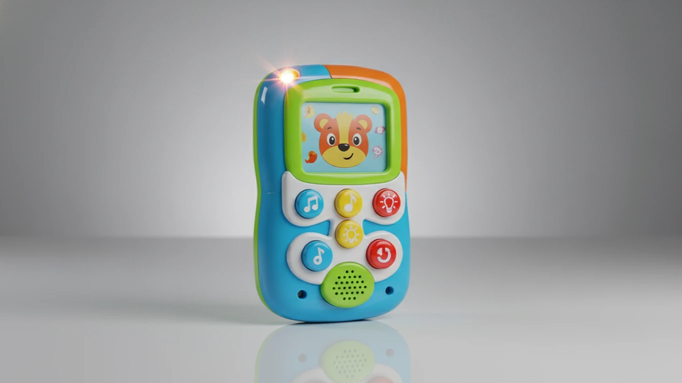 Celular de Brinquedo com Sons e Luzes