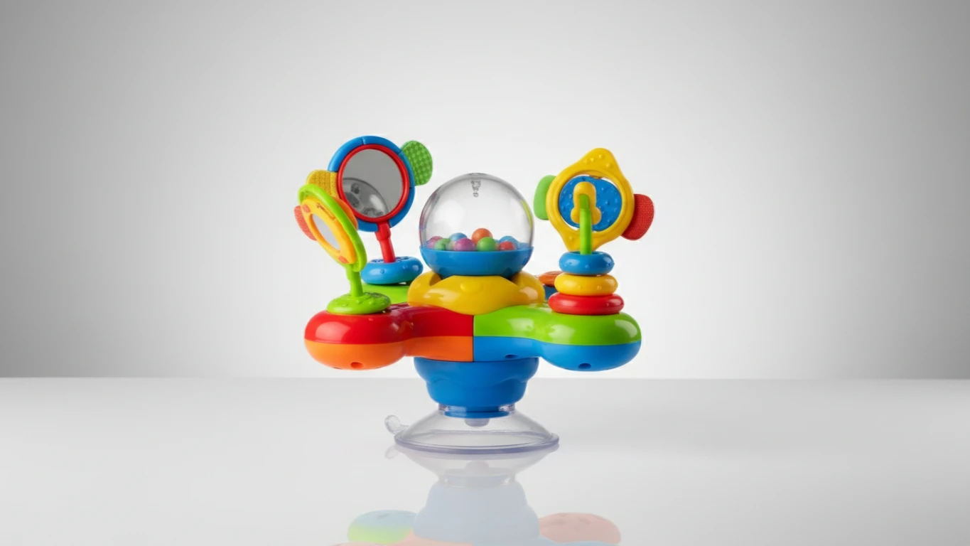 Centro de Atividades Giratório com Ventosa