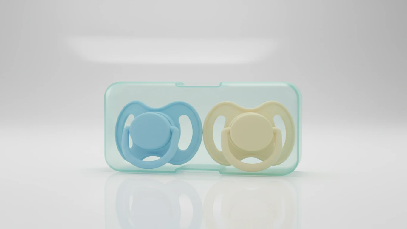 Chupeta Orto-pediátrica com Design Anatômico (Kit)