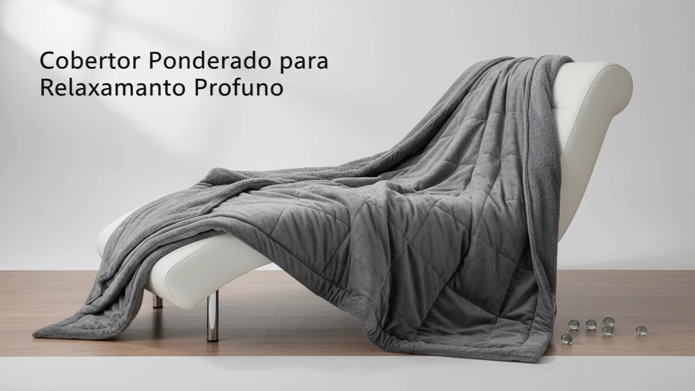 Cobertor Ponderado para Relaxamento Profundo