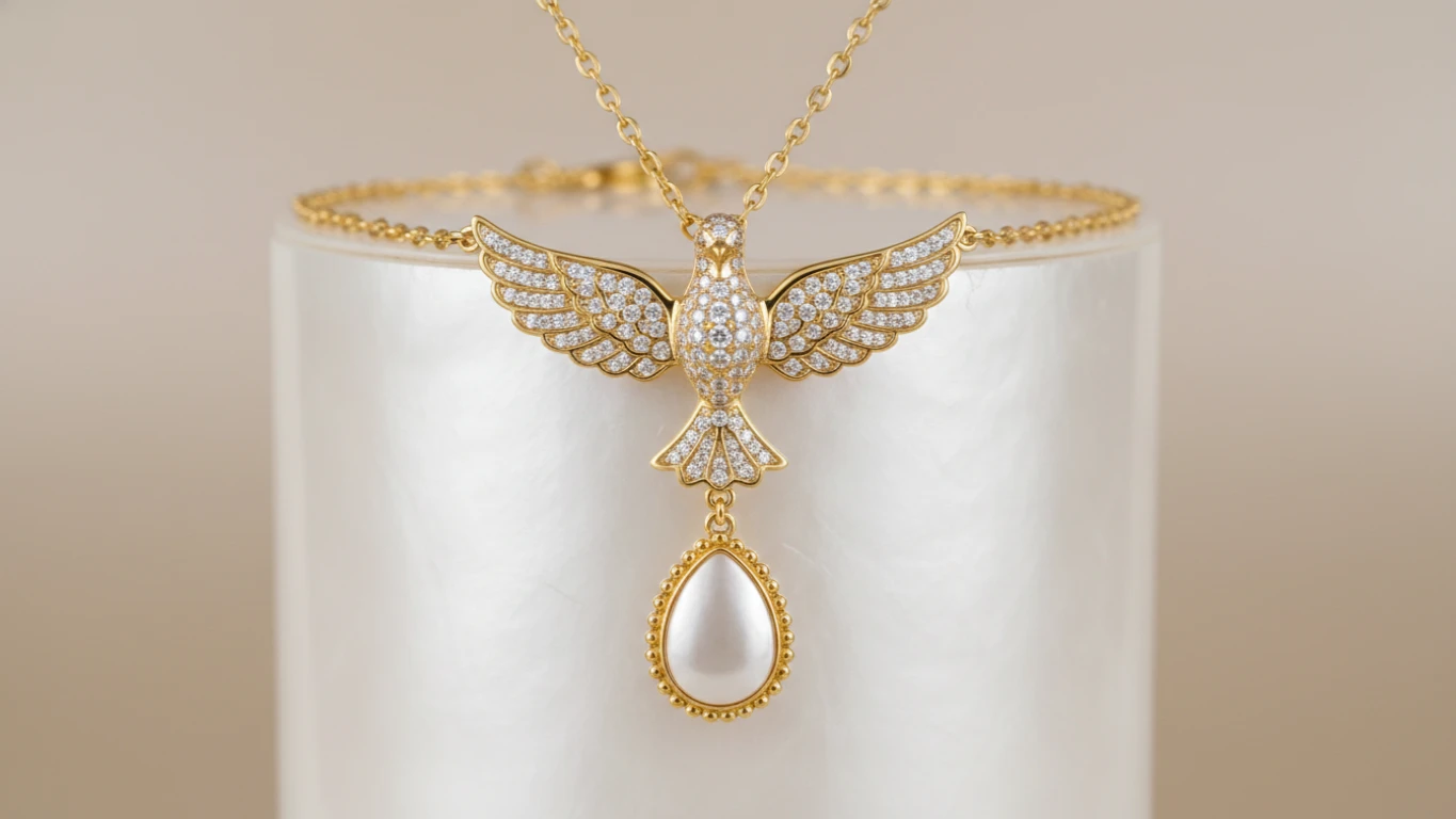 Colar Espírito Santo em Ouro