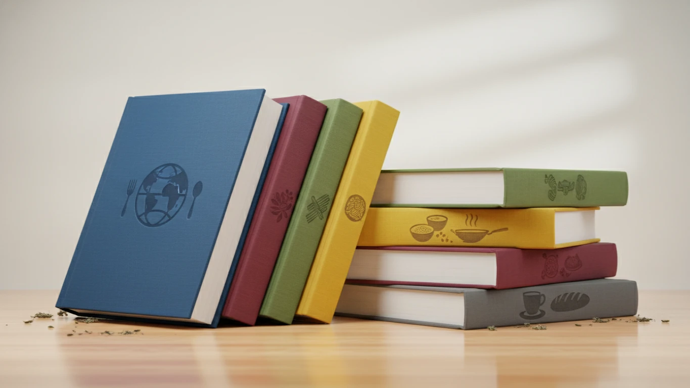 Coleção de Livros de Culinária Internacional