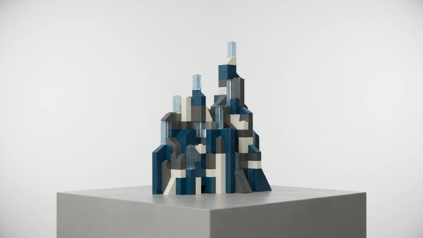 Conjunto de Blocos de Montar Colecionável