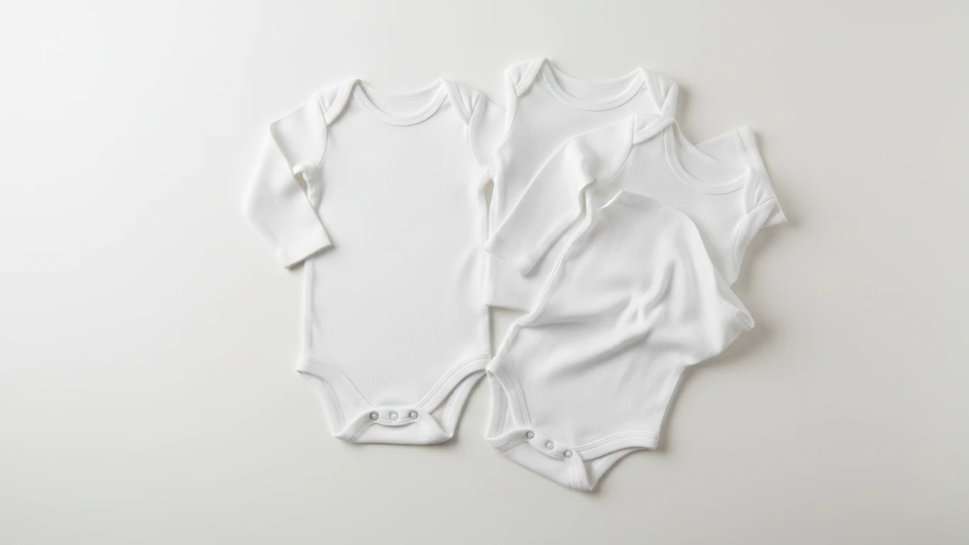 Conjunto de Bodys de Algodão Macio