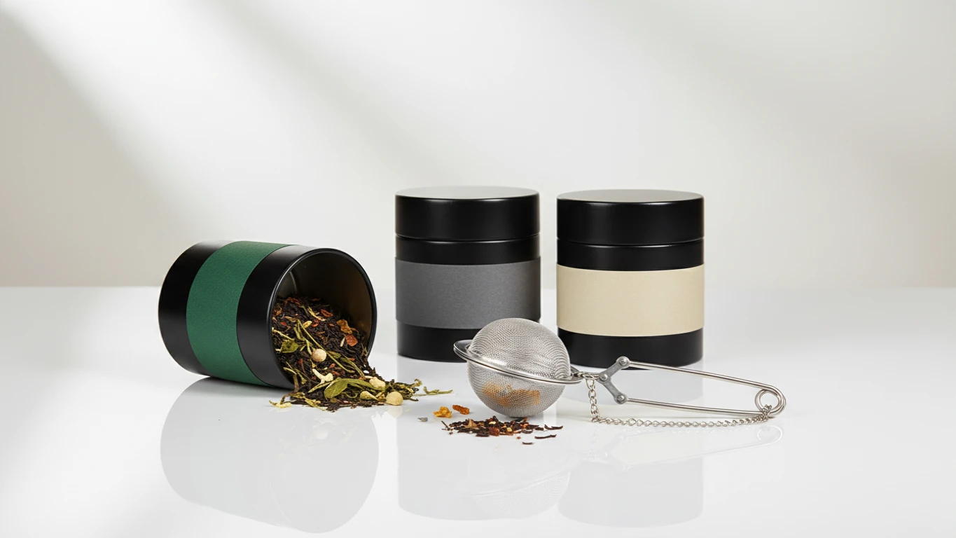 Conjunto de Chás Importados com Infusor