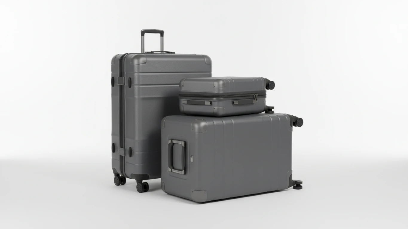 Conjunto de Maletas de Viagem Rígidas