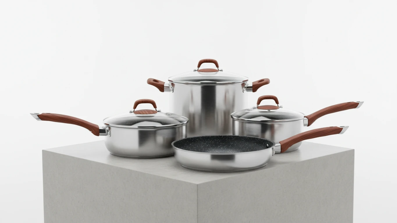 Conjunto de Panelas Antiaderentes Premium