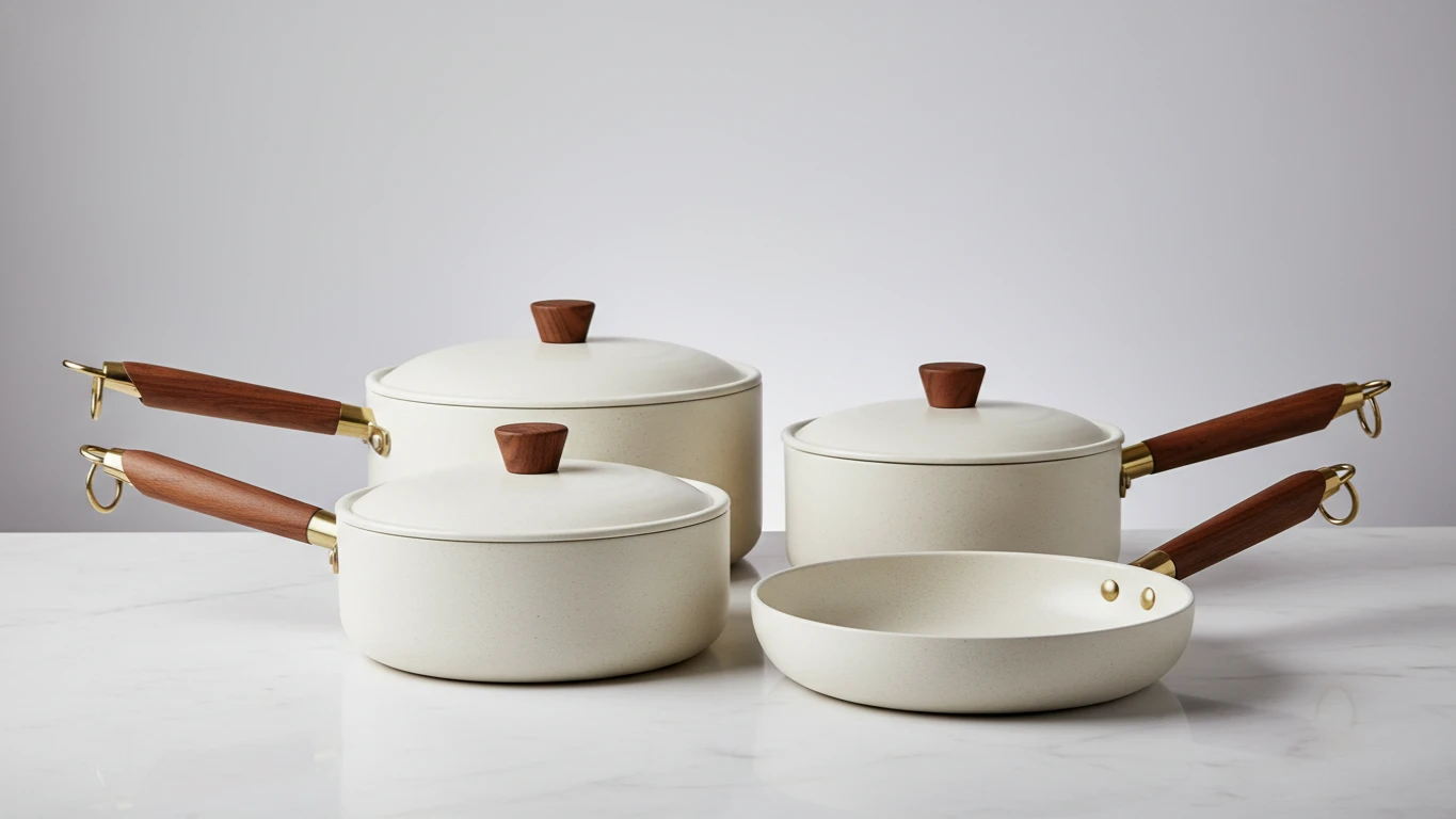 Conjunto de Panelas de Cerâmica Nobre