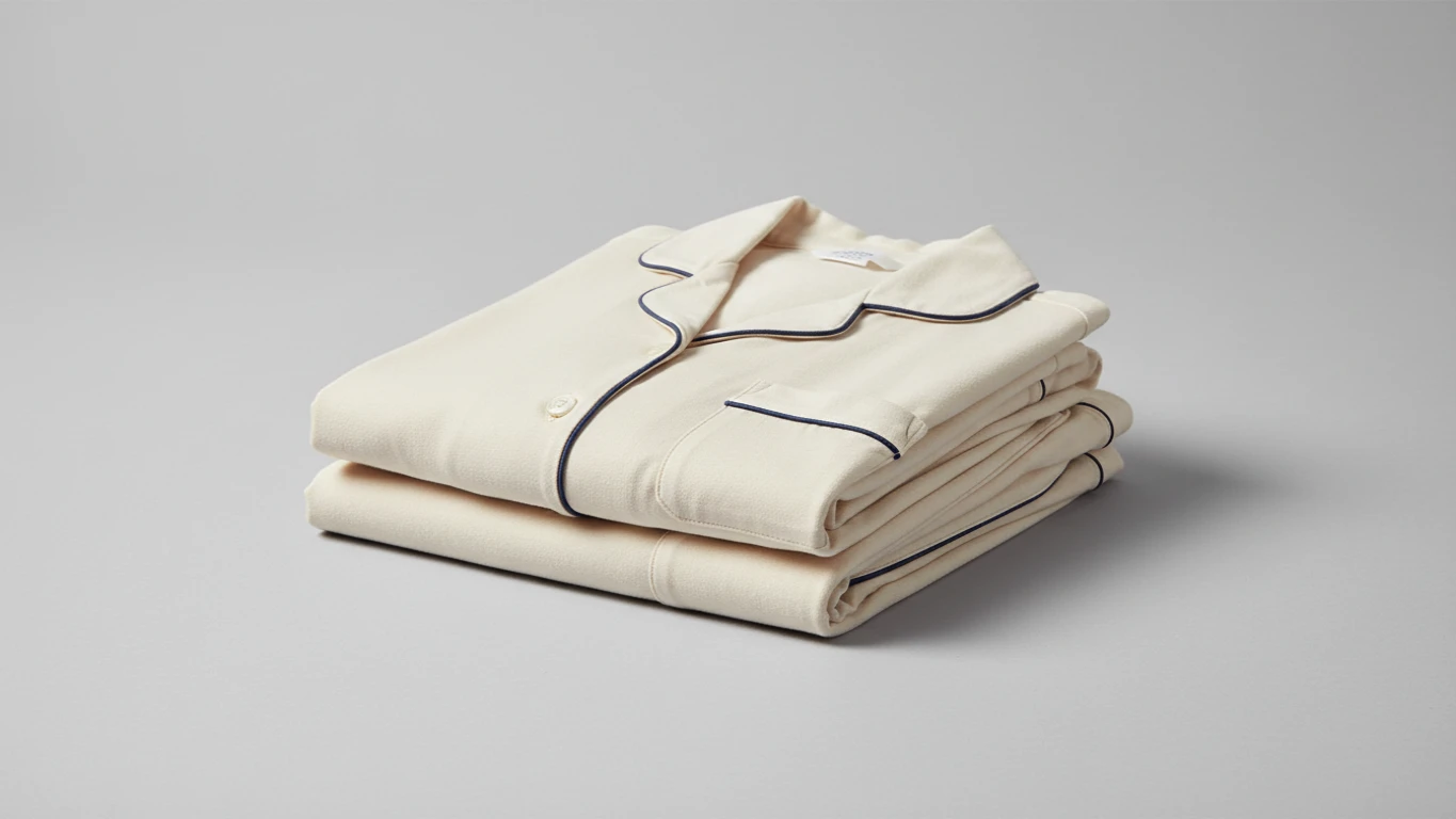 Conjunto de Pijamas de Algodão Pima Premium