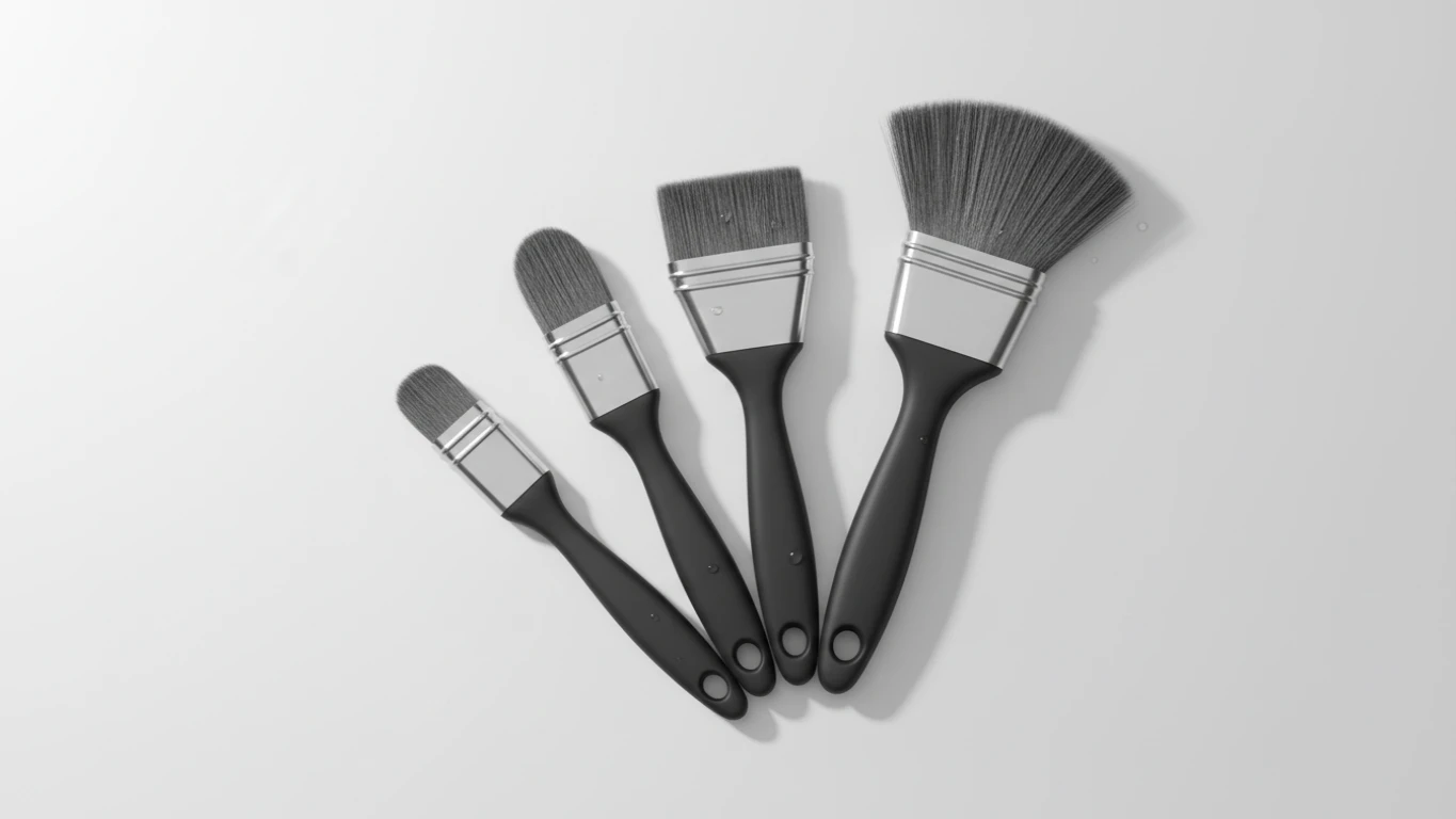 Conjunto de Pincéis de Detalhamento de Precisão