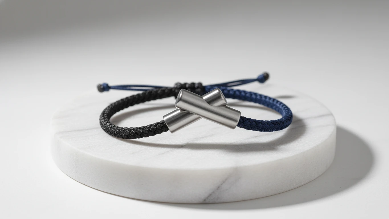 Conjunto de Pulseiras de Imã Conectadas