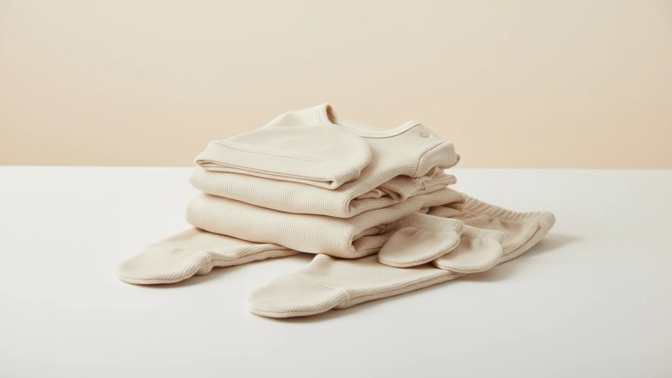 Conjunto de Roupinhas Básicas em Algodão