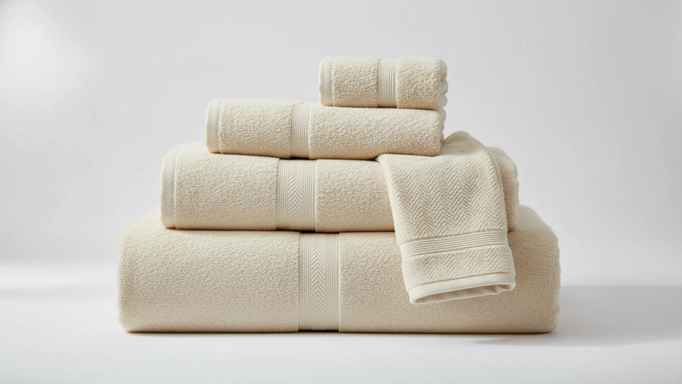 Conjunto de Toalhas de Banho Egípcias de Alta Maciez