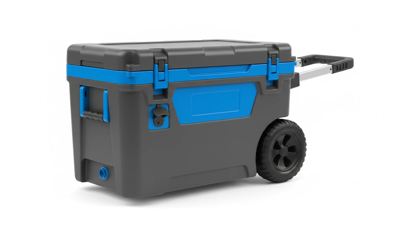 Cooler Térmico Rígido com Rodas