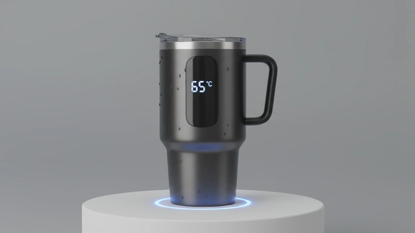 Copo Térmico Inteligente com Sensor