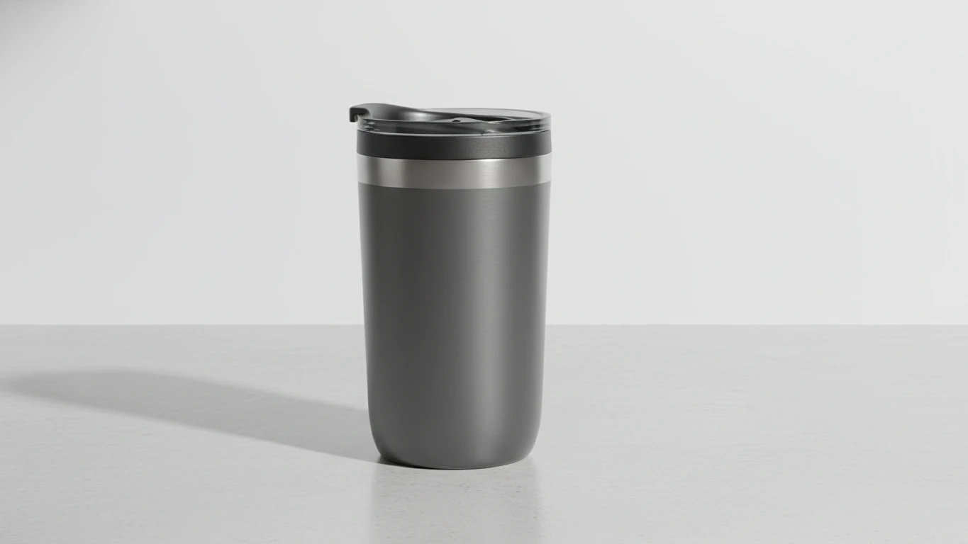 Copo Térmico Minimalista com Tampa