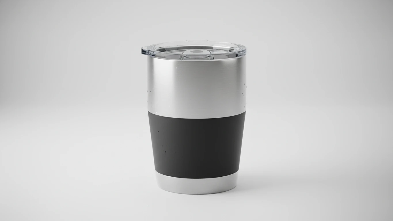 Copo Térmico com Tampa para Degustação Externa