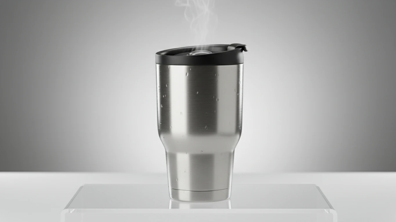 Copo Térmico com Vedação a Vácuo