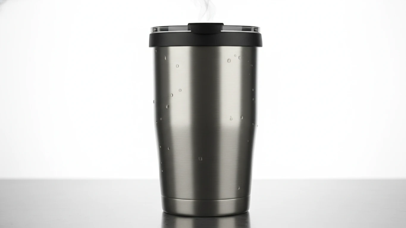 Copo Térmico de Inox para Café