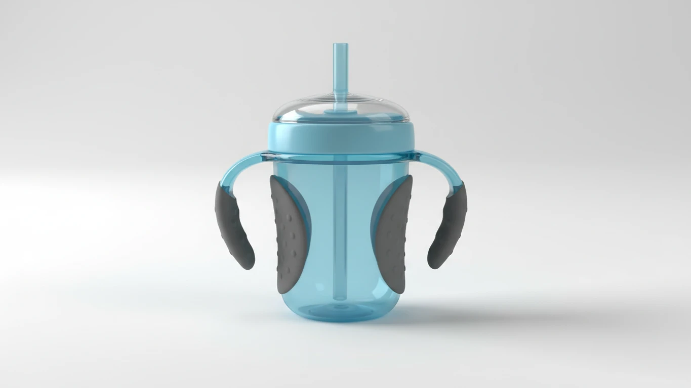 Copo de Treinamento com Alças Antiderrapantes