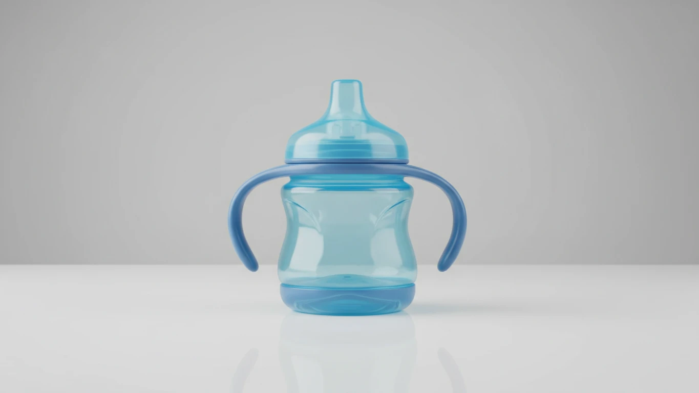 Copo de Treinamento com Alças e Válvula Antivazamento