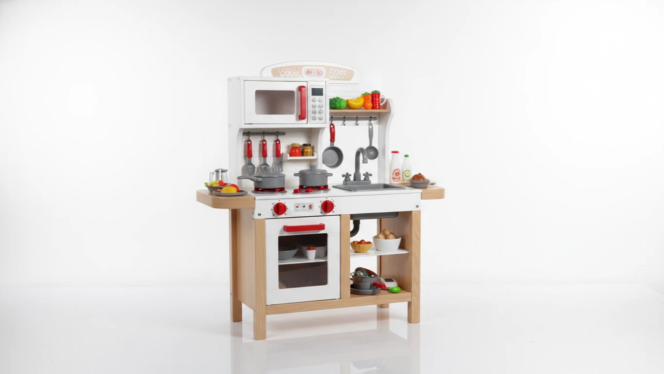 Cozinha de Brinquedo Completa com Sons