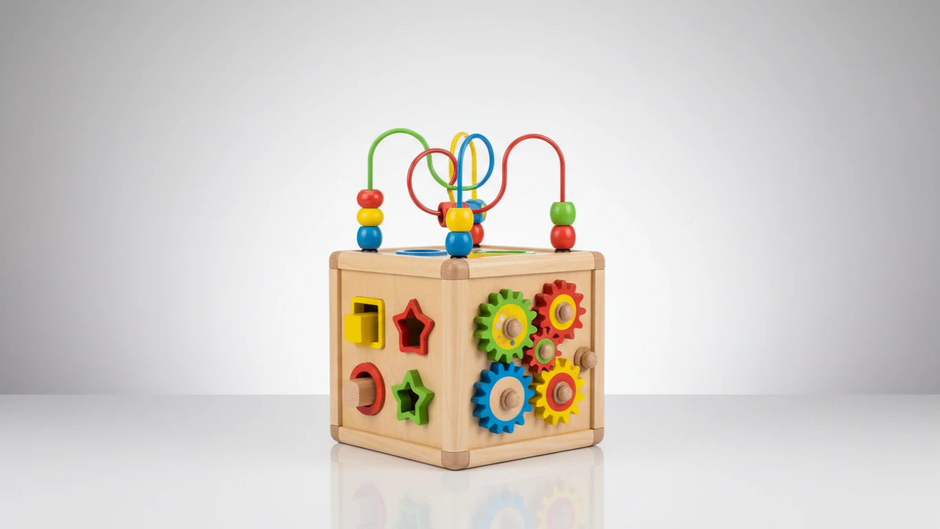 Cubo Didático de Atividades Multifuncional