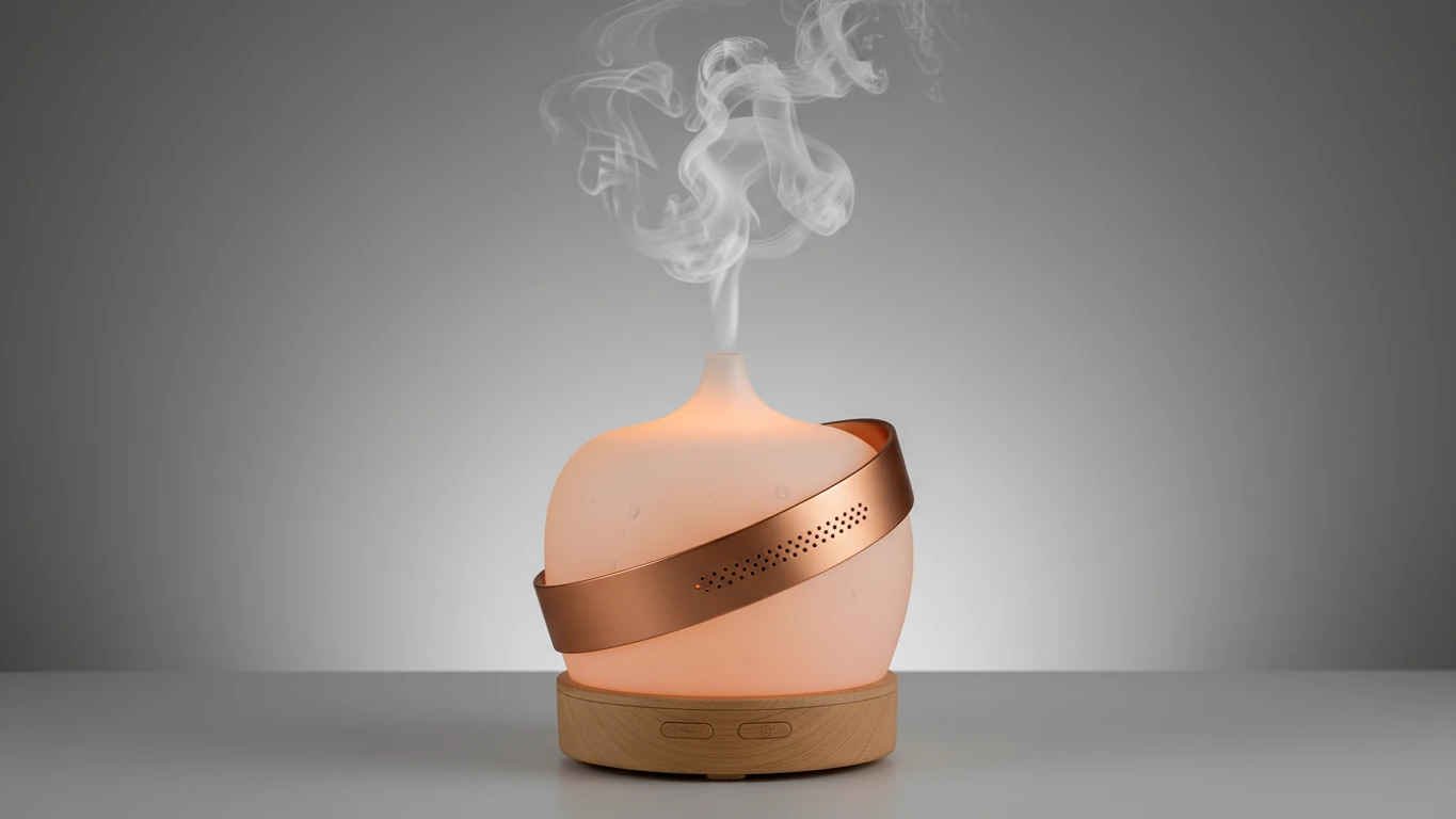 Difusor de Aromas Ultrassônico de Design Moderno