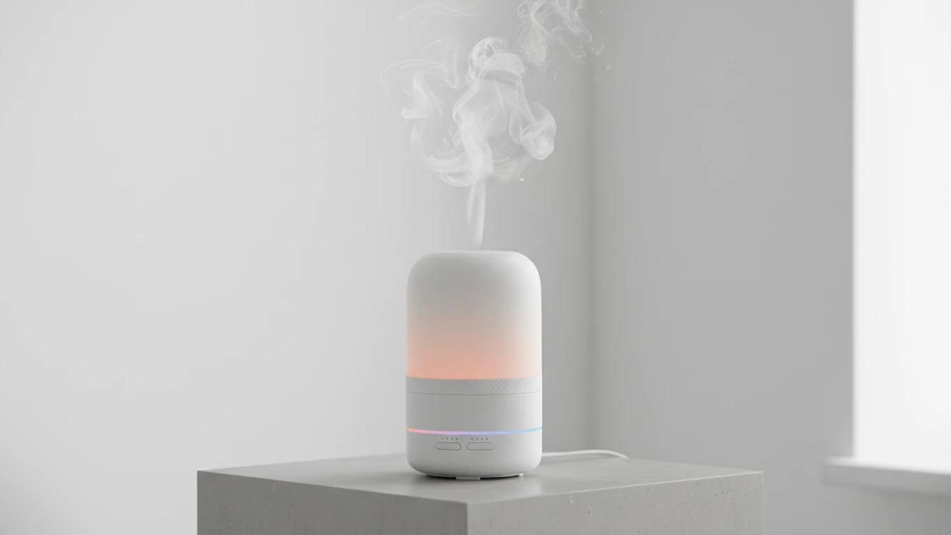 Difusor de Óleos Essenciais Ultrassônico com LED