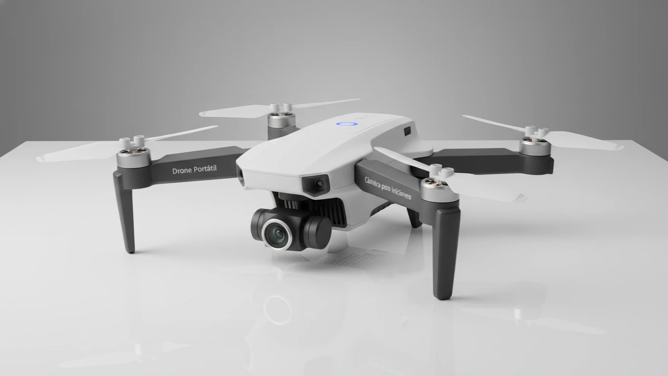Drone Portátil com Câmera para Iniciantes