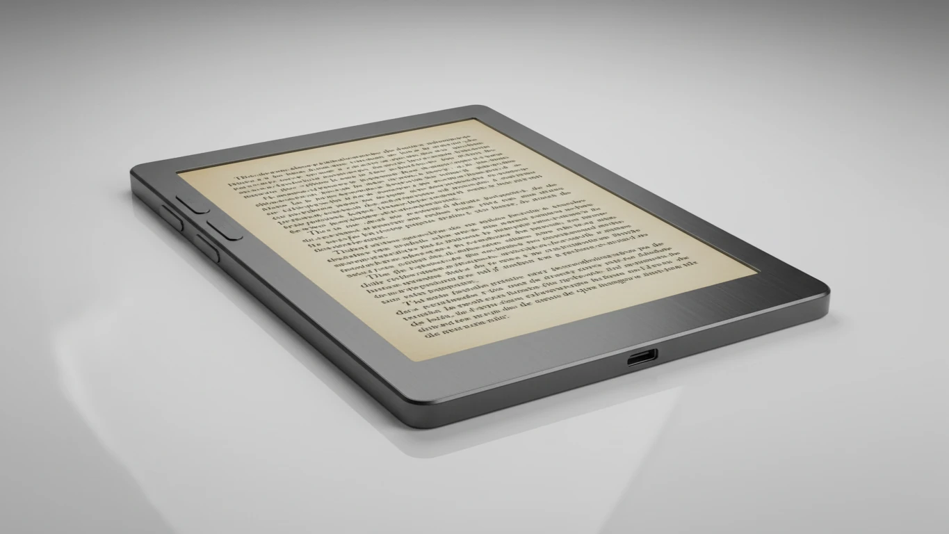 E-Reader de Alta Resolução