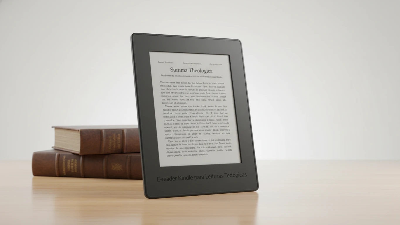 E-reader Kindle para Leituras Teológicas