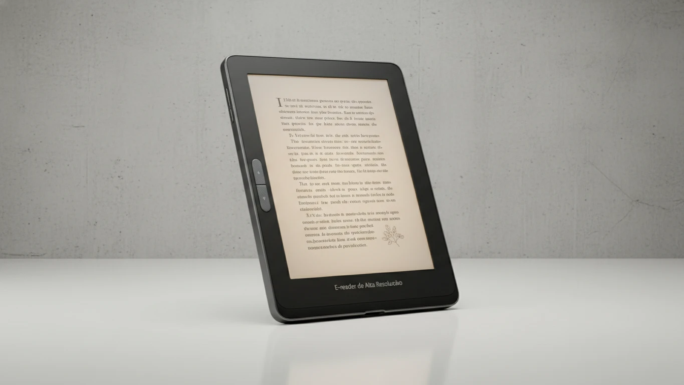 E-reader de Alta Resolução