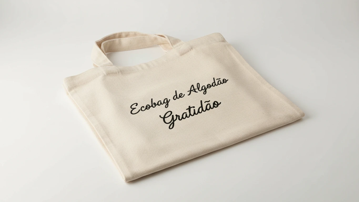 Ecobag de Algodão Gratidão