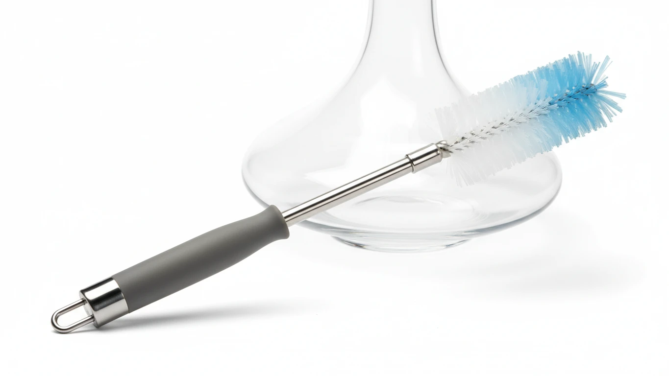 Escova Flexível para Limpeza de Decanter