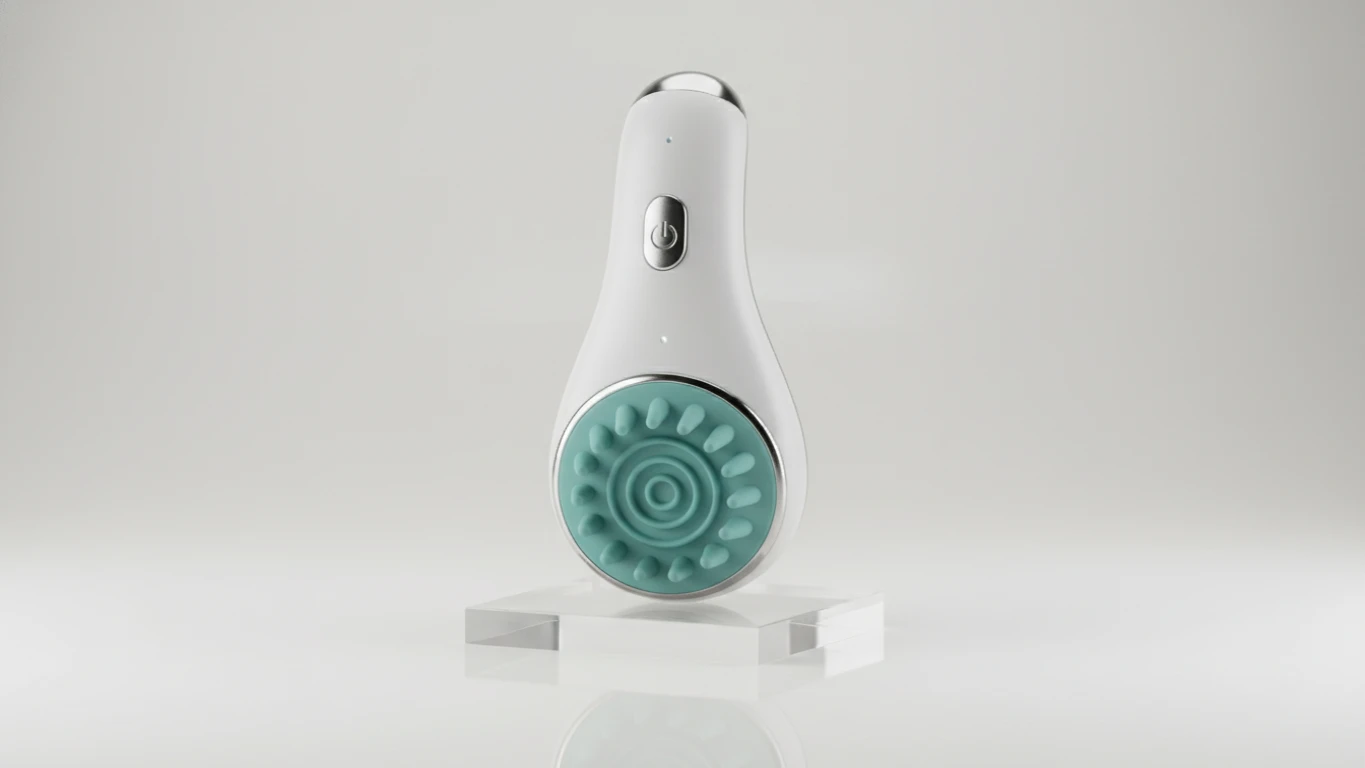 Escova Massageadora Elétrica para Couro Cabeludo