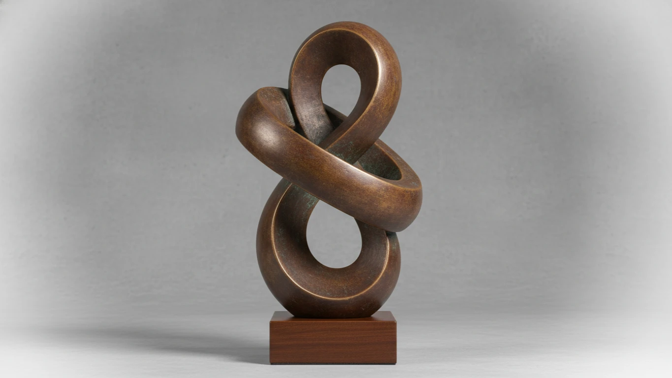 Escultura Decorativa em Bronze ou Resina