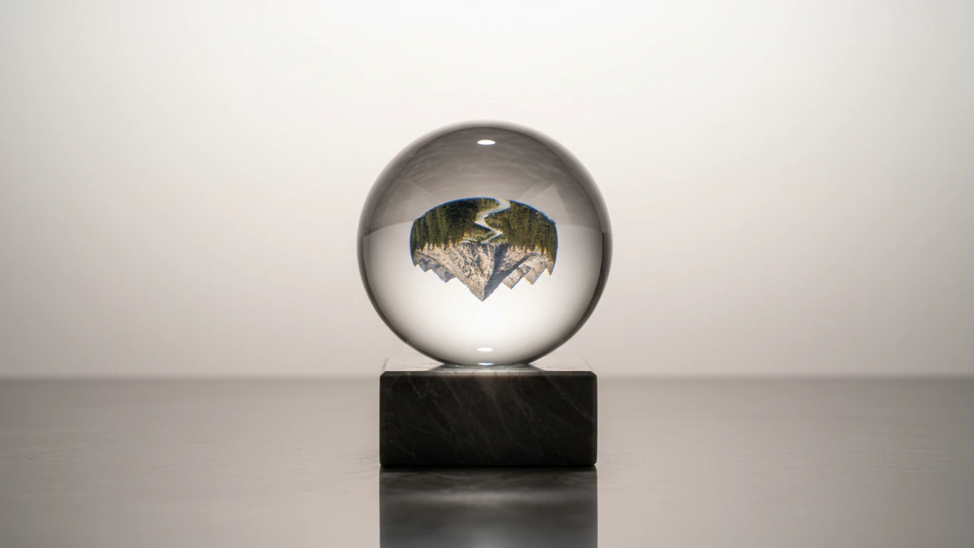 Esfera de Cristal para Fotografia Artística