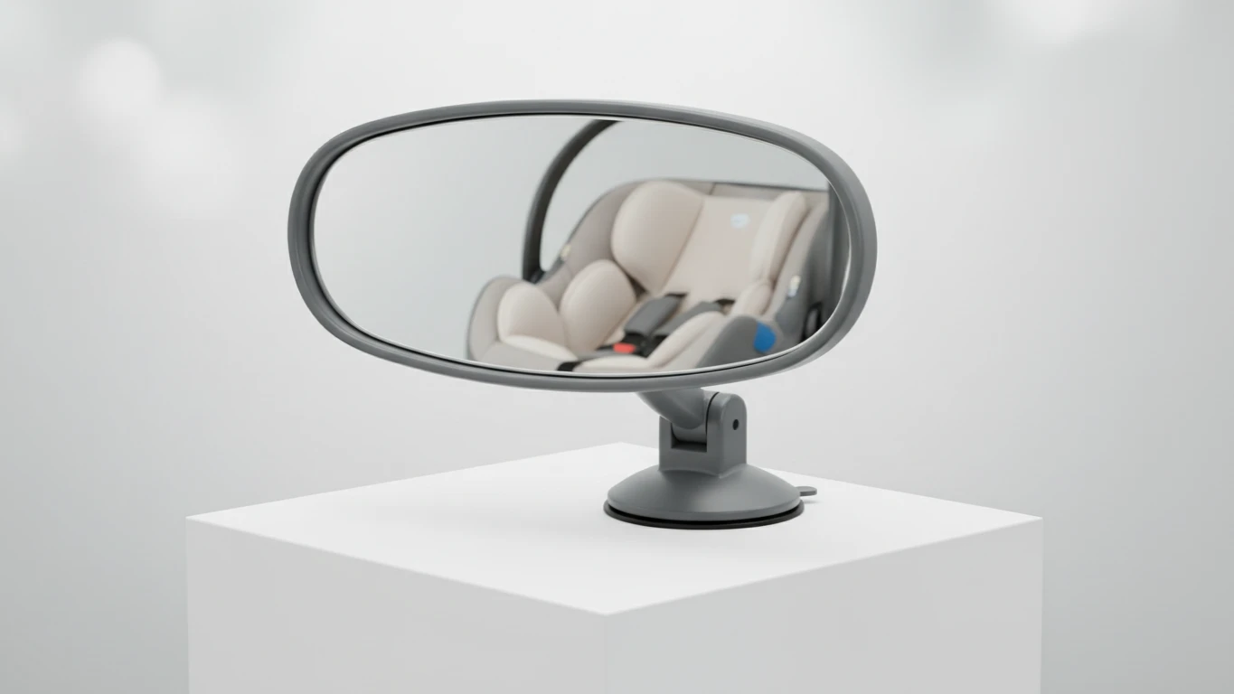 Espelho de Carro para Observar o Bebê (Ajustável)